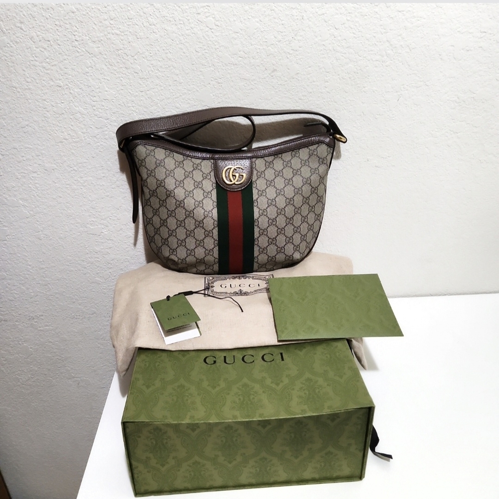 Authentic Gucci Ophidia Shoulder Bag